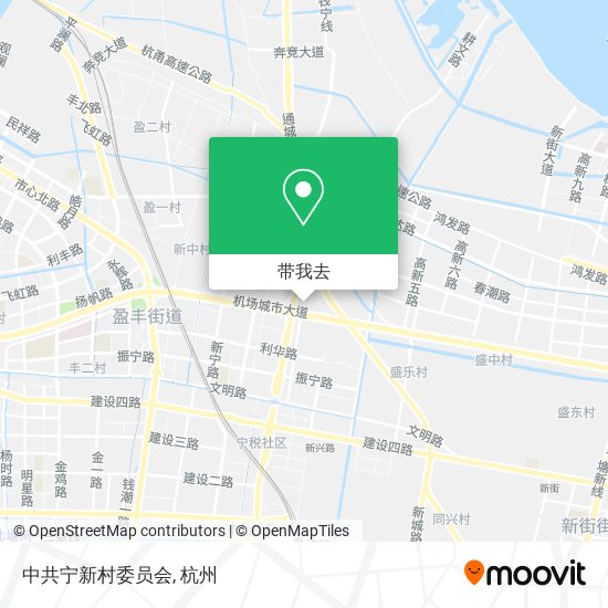 中共宁新村委员会地图