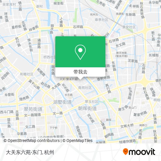 大关东六苑-东门地图