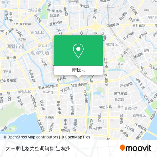 大来家电格力空调销售点地图