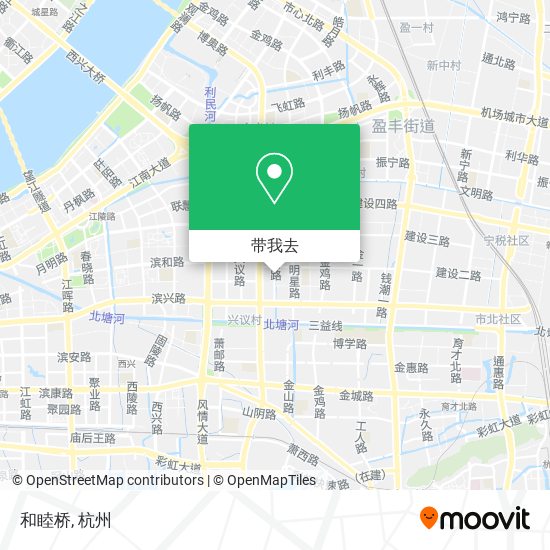 和睦桥地图