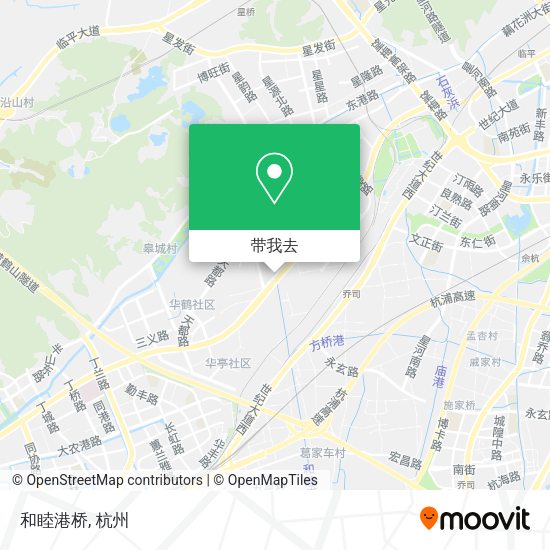 和睦港桥地图