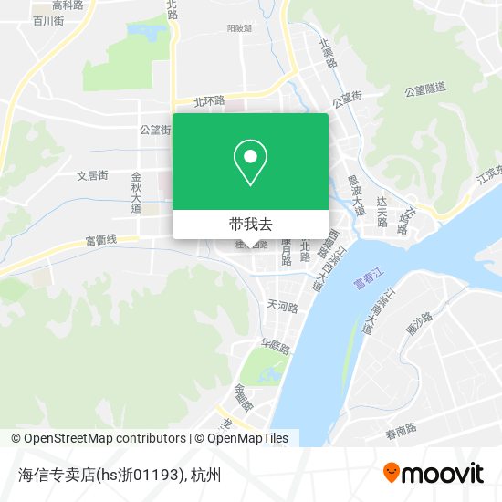 海信专卖店(hs浙01193)地图