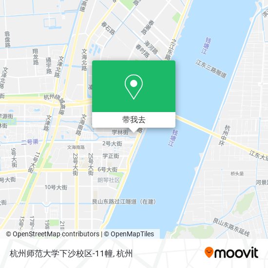 杭州师范大学下沙校区-11幢地图