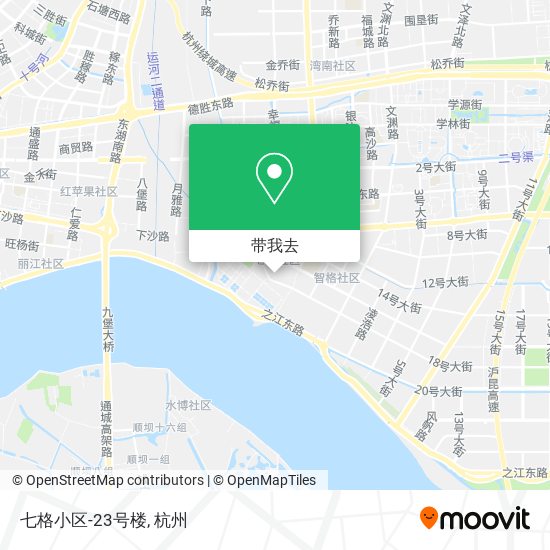 七格小区-23号楼地图