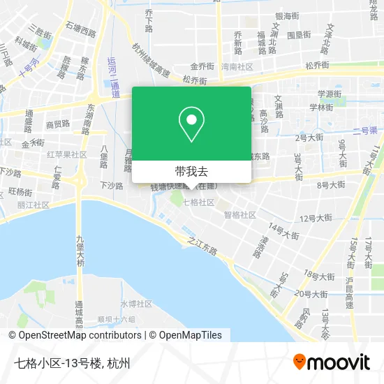 七格小区-13号楼地图