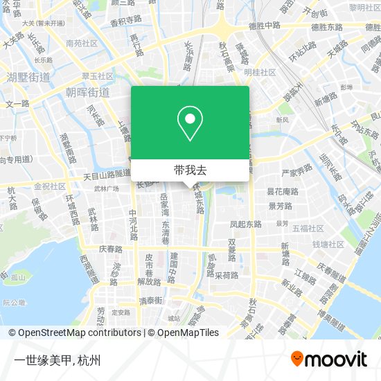 一世缘美甲地图