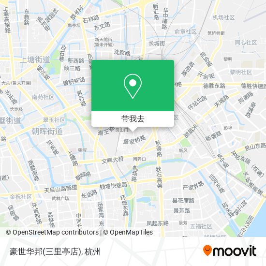 豪世华邦(三里亭店)地图