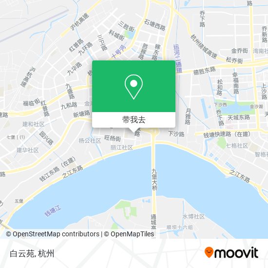 白云苑地图