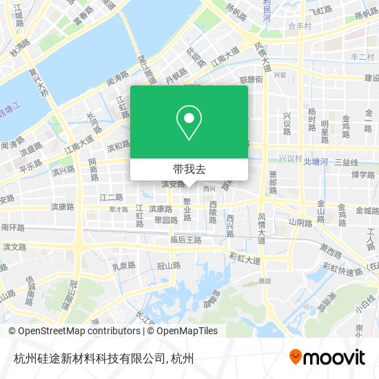 杭州硅途新材料科技有限公司地图