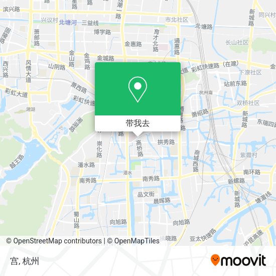 宫地图