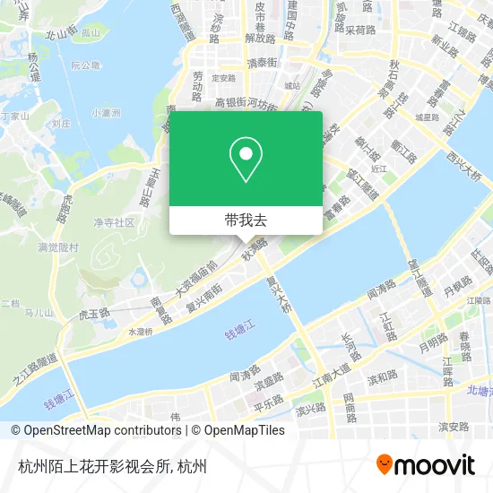 杭州陌上花开影视会所地图