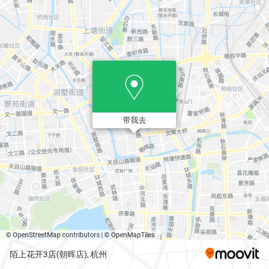 陌上花开3店(朝晖店)地图