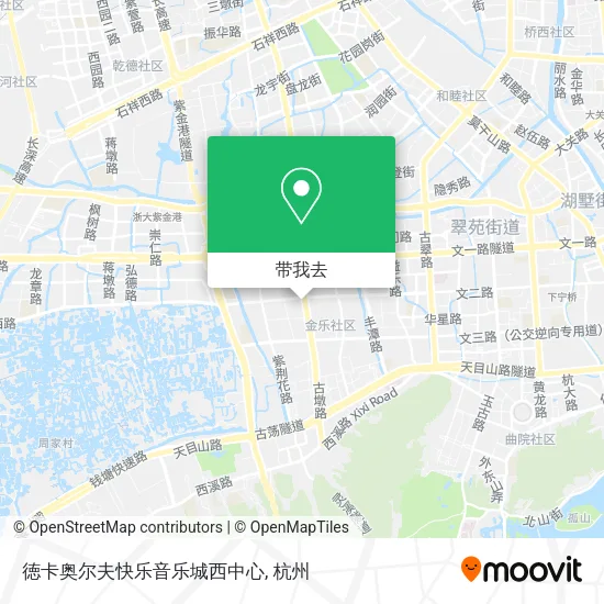 徳卡奥尔夫快乐音乐城西中心地图