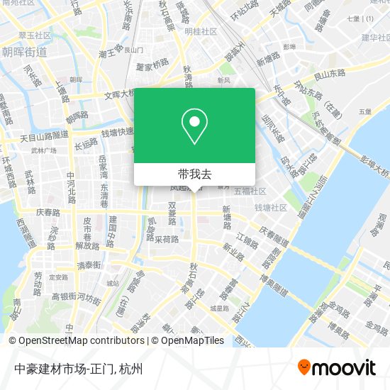 中豪建材市场-正门地图