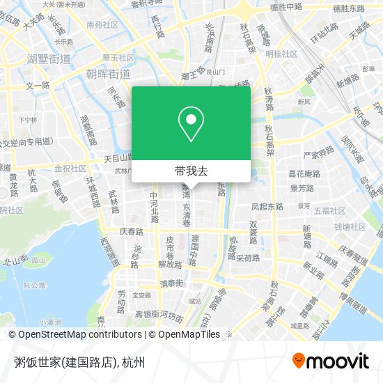 粥饭世家(建国路店)地图