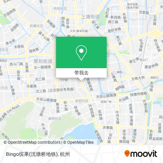 Bingo缤果(沈塘桥地铁)地图