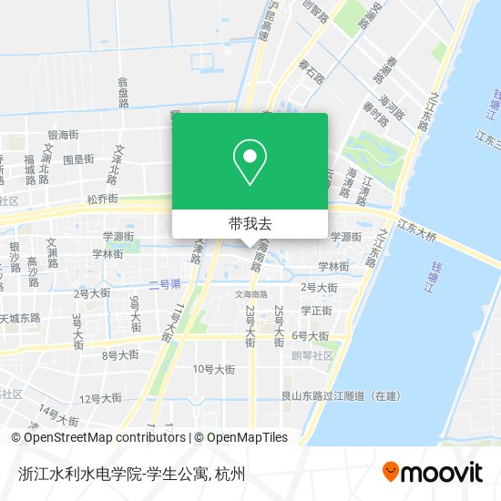 浙江水利水电学院-学生公寓地图