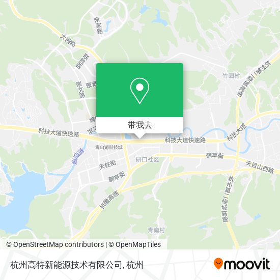 杭州高特新能源技术有限公司地图