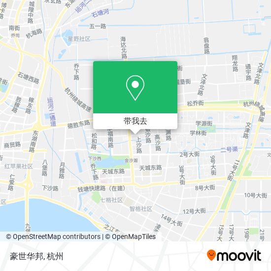 豪世华邦地图