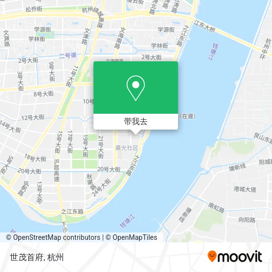 世茂首府地图