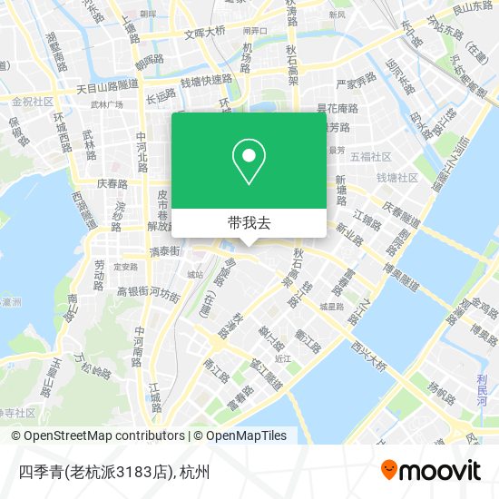 四季青(老杭派3183店)地图