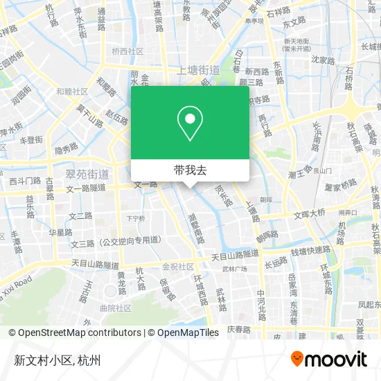 新文村小区地图