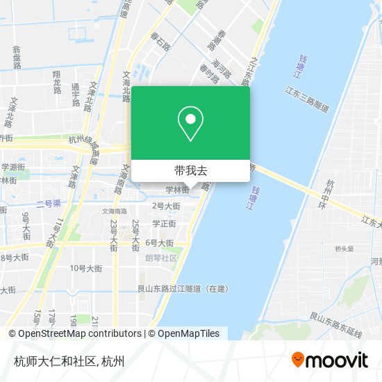 杭师大仁和社区地图