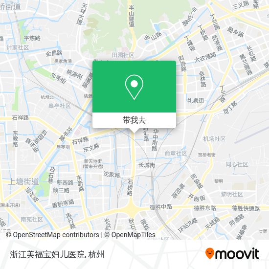 浙江美福宝妇儿医院地图