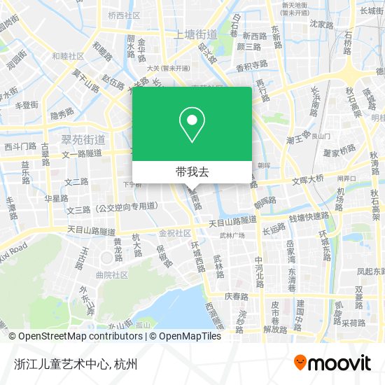 浙江儿童艺术中心地图