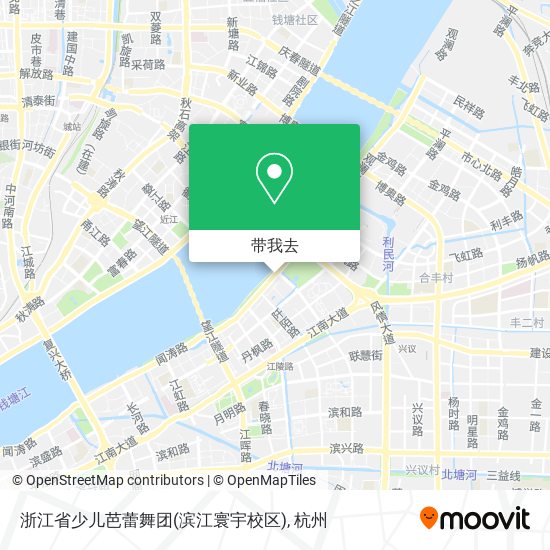 浙江省少儿芭蕾舞团(滨江寰宇校区)地图
