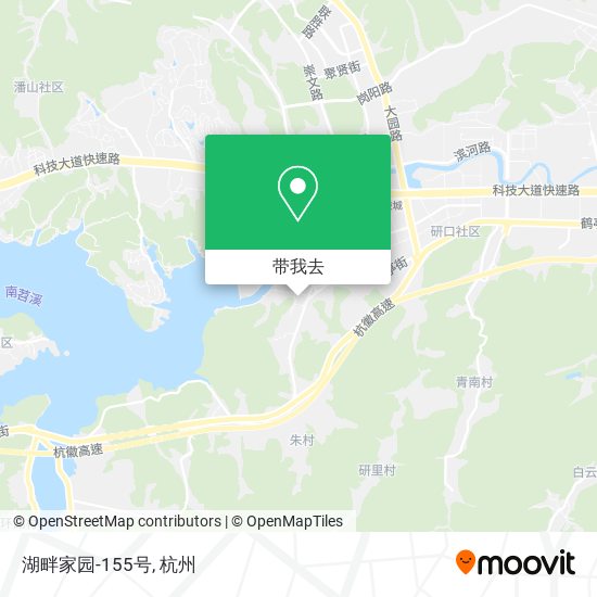 湖畔家园-155号地图