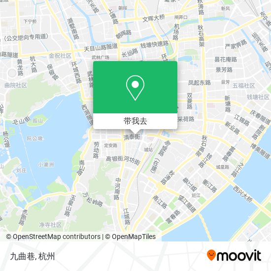 九曲巷地图