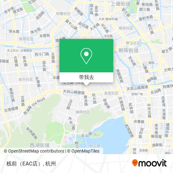 栈前（EAC店）地图