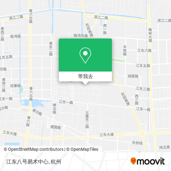 江东八号易术中心地图