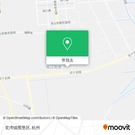 党湾镇围垦区地图