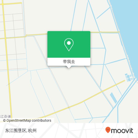 东江围垦区地图