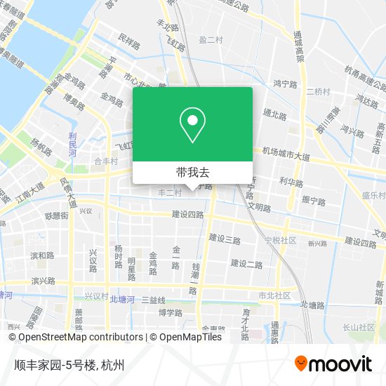 顺丰家园-5号楼地图