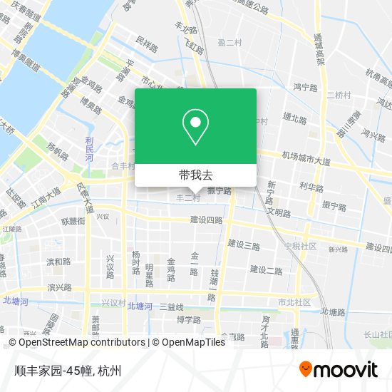 顺丰家园-45幢地图