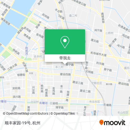 顺丰家园-19号地图