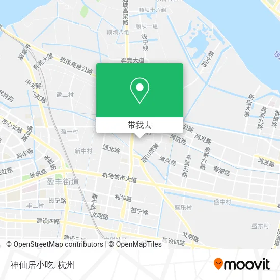 神仙居小吃地图