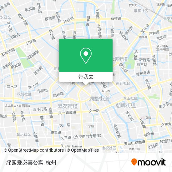 绿园爱必喜公寓地图