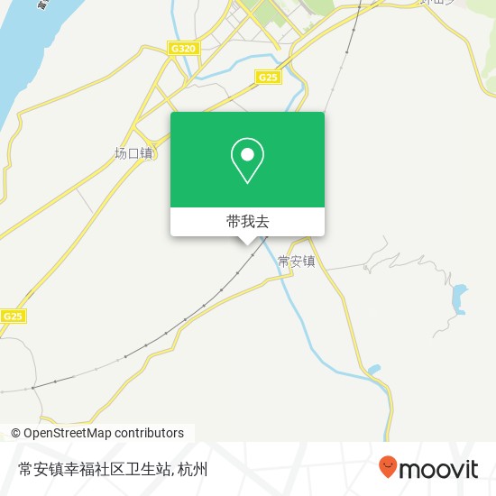 常安镇幸福社区卫生站地图