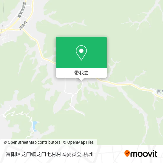 富阳区龙门镇龙门七村村民委员会地图