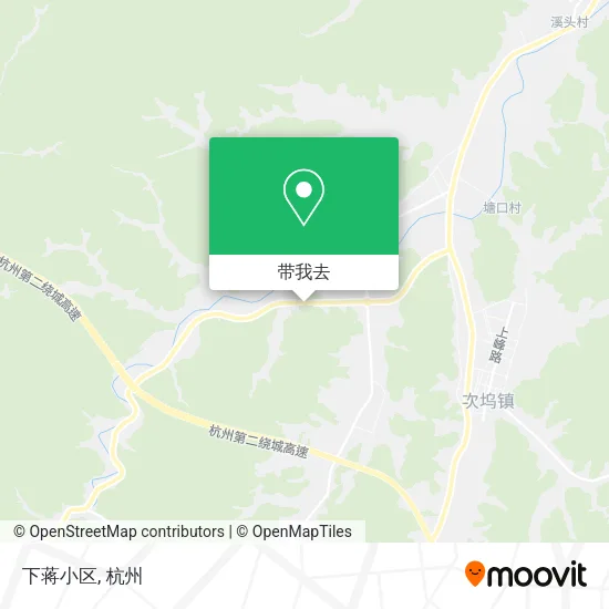 下蒋小区地图