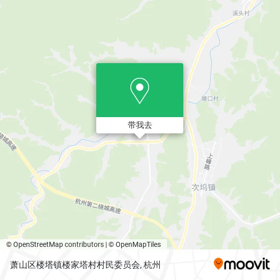 萧山区楼塔镇楼家塔村村民委员会地图