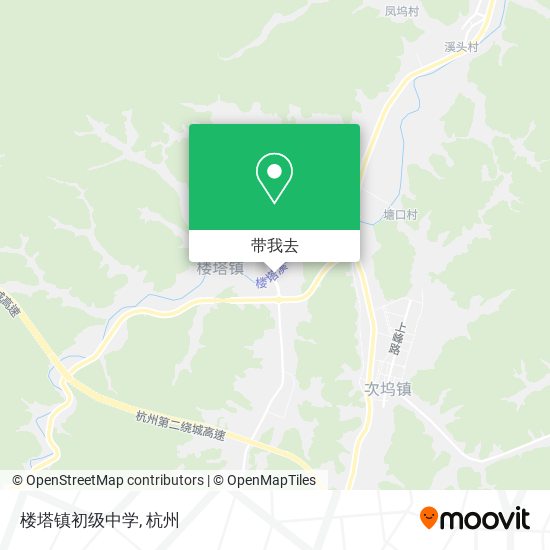 楼塔镇初级中学地图