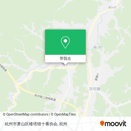 杭州市萧山区楼塔细十番协会地图