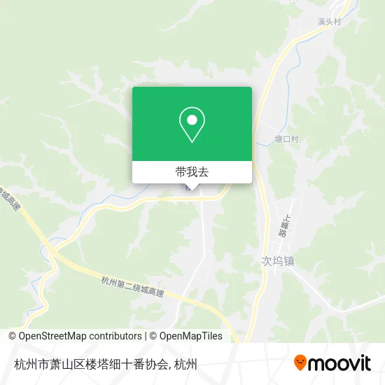 杭州市萧山区楼塔细十番协会地图