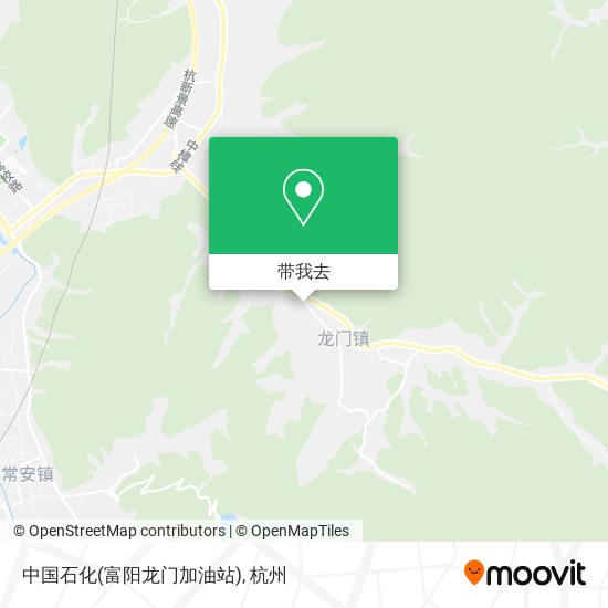中国石化(富阳龙门加油站)地图