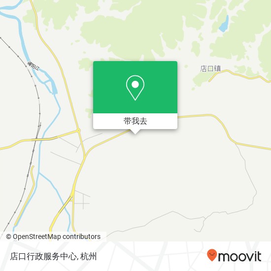 店口行政服务中心地图